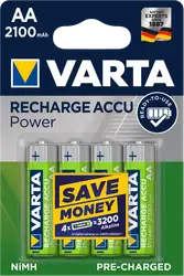* VARTA LR06 ACCU Oppladbare
