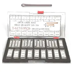 Open End Pin Assortment Ø0,9/260pcs.