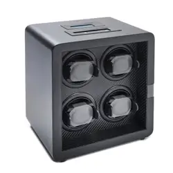 Leanschi watch winder 4 slots/black-black