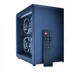 Leanschi watch winder 4 slots/blue saffino