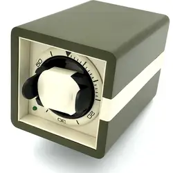 Leanschi single watch winder/green-beige