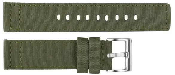 Canvas strap green BD006 20mm
