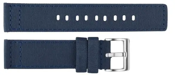 Canvas strap blue BD006 20mm