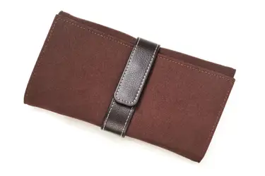 Leanschi jewellery travel pouch/brown