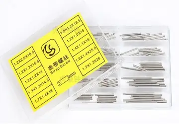 Strap scew link pins connector assortment