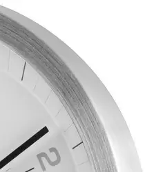 JM veggur Ø35/aluminium/grå skive sort viser