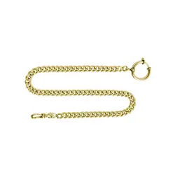 Pocket Watch Chain/4,5mm/Gold Plated