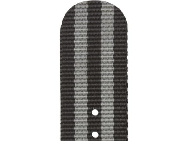 NATO 18mm rem Sort/grå
