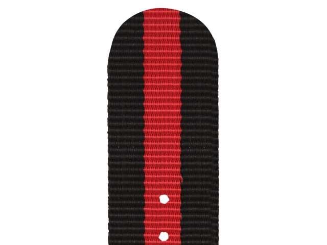 NATO 20mm rem Sort/rød