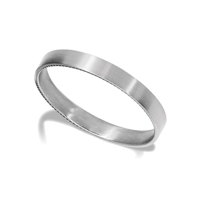 RB Ring Satined steel PURE 3mm Steel Ø58