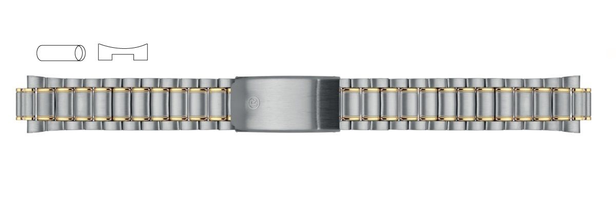 2361983 KEEL 18mm Bicolor FP Gilt