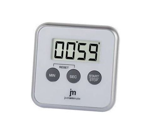 * JM digital timer/hvit