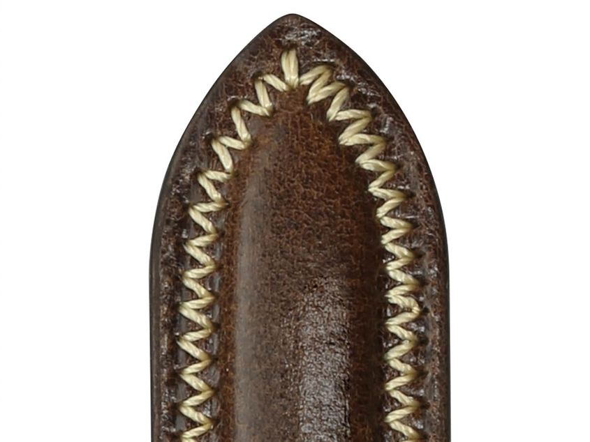 * 18MM MONTANA BRUN HVIT SØM
