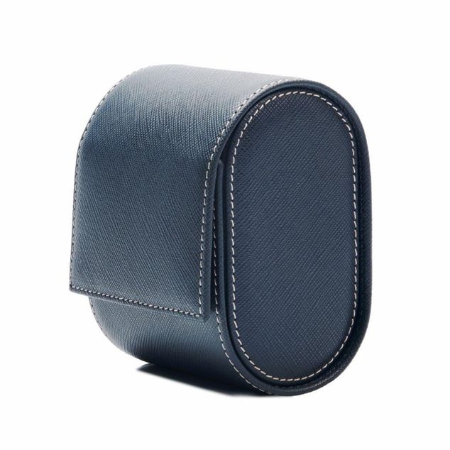 Leanschi 1 watch roll/blue leather