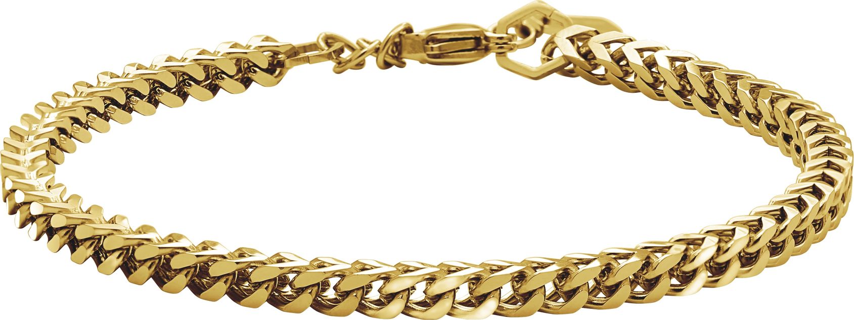 RB Bracelet steel MAJOR IP Gold 20,5cm