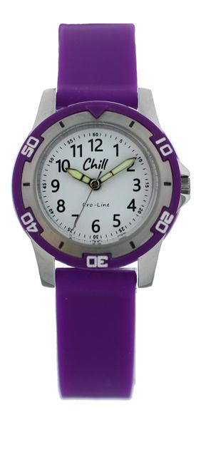 * Chill CH2001.05 Ø29 Stål Lilla/Hvit skive/Lilla rem