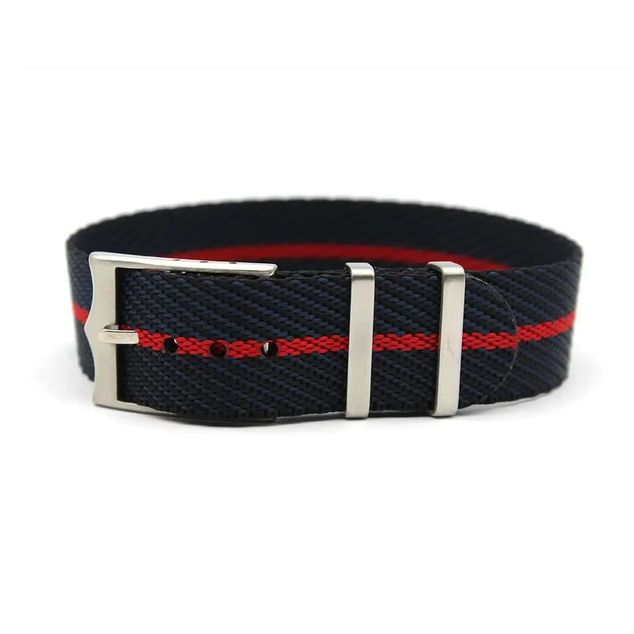 22MM NATO BLÅ/RØD
