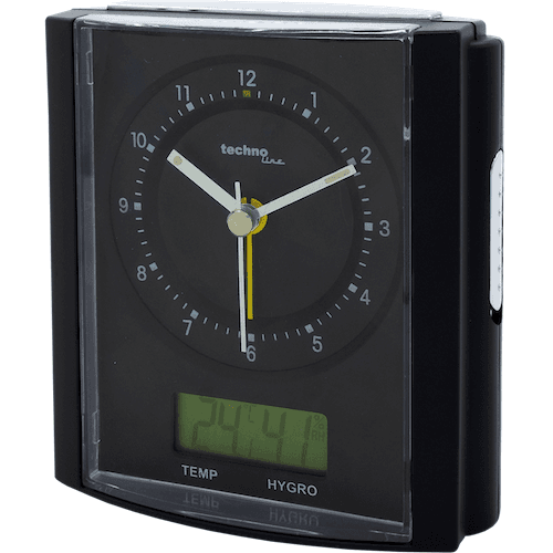 * Technoline ana-digi-vekkerur/RC/sweep/temp/hydro/beep/snoo