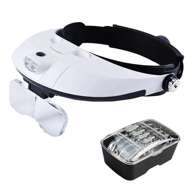 * Headband Magnifier Kit with 5 lenses