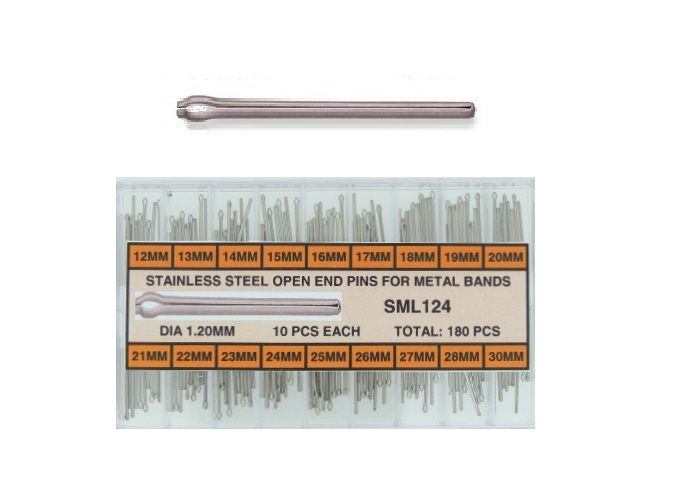 Open End Pin Assortment Ø1,2/180pcs.