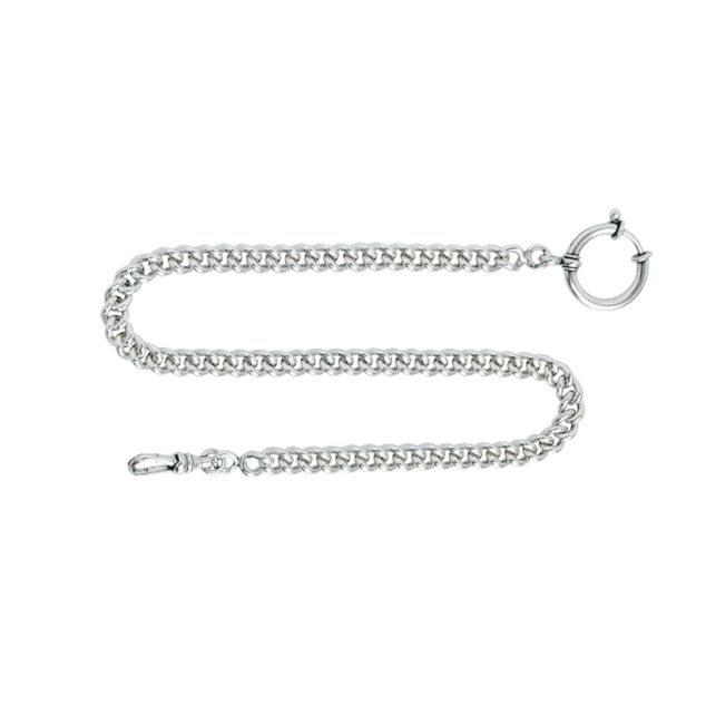 Pocket Watch Chain/4,5mm/Silver Plated
