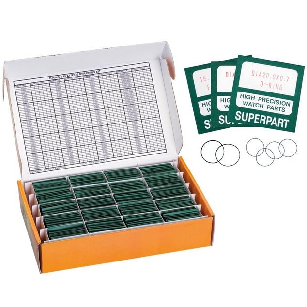 O-Ring Gasket set/5x200 Sizes Ø13-37/1000pcs.