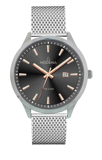 Modema MD6001.22 Ø42 Stål/Grå skive index/Mesh lenke
