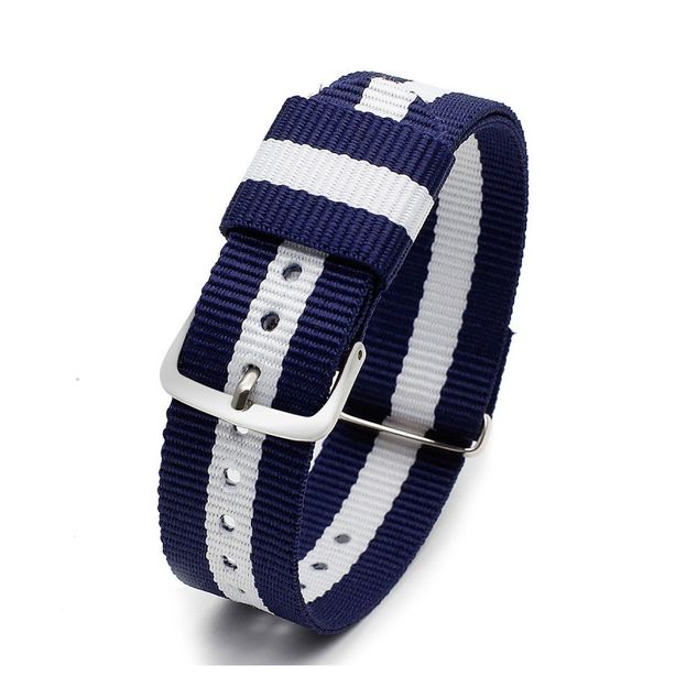 * 14mm Nylon Blå-Hvit/Stål