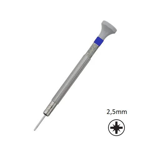 Cruciform screwdriver 2,5mm