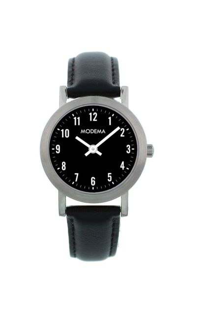 Modema MD6009.11 Ø34 Stål/Sort skive tall/sort