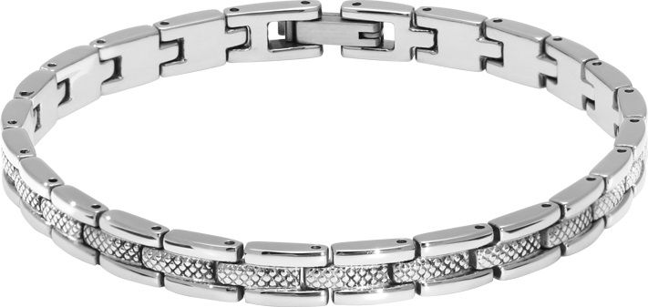 RB Bracelet Steel SANTORIN 6mm Steel 21cm