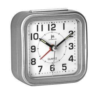 JM vekkerur/stigende beep/snooze/lys/sweep/lys grå