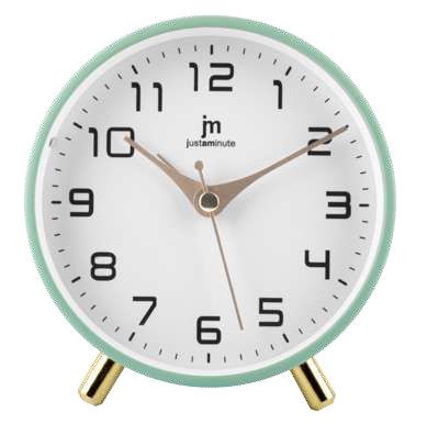 JM vekkerur/stigende beep/snooze/lys/sweep/grønn