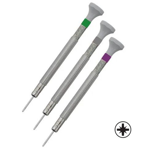 Cruciform Screwdriver set / 3 pcs.
