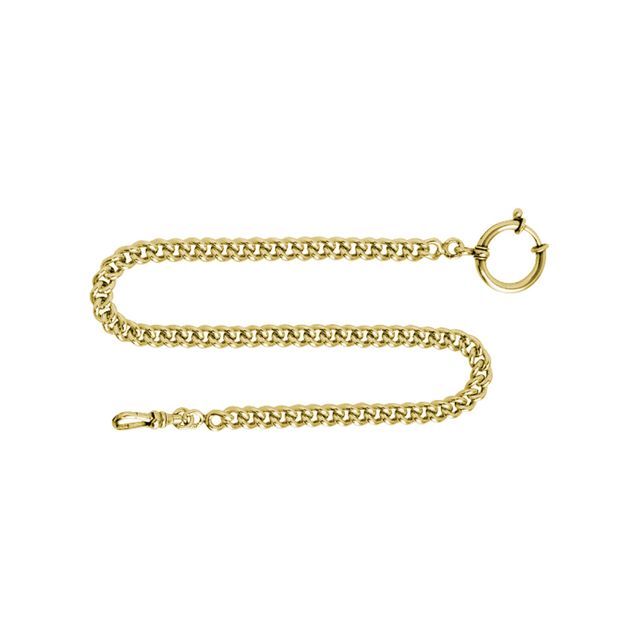 Pocket Watch Chain/4,5mm/Gold Plated
