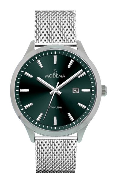 Modema MD6001.28 Ø42 Stål/Grønn skive index/Mesh Lenke