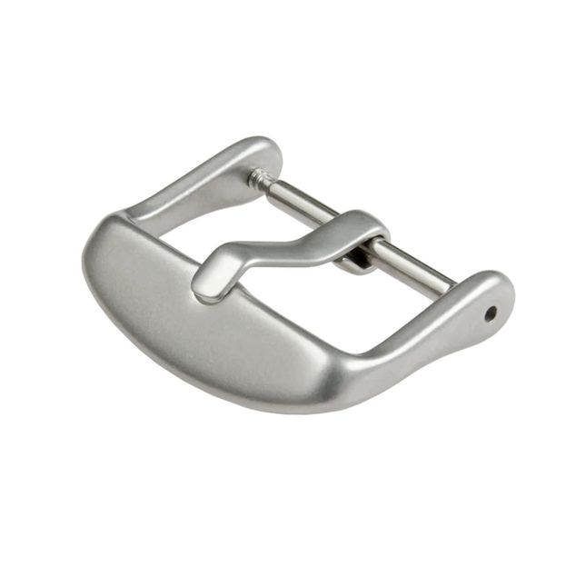 Set of 3 Steel buckle Sport 3mm 16mm Satined