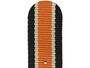 NATO 18MM Sort/hvit/oransje