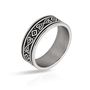 RB Ring TALISMAN Polished Steel Ring 8mm Ø66