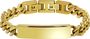 * RB Curb chain Steel DANDY IP Gold