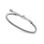 RB Bracelet Satined COBRA 4,8mm SS links 21+5cm