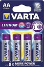 * VARTA LR06 Lithium BLI 4 STK