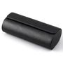 * LEATHER WATCH ROLL 3 / BLACK