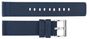 Canvas strap blue BD006 22mm