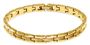 RB Bracelet Steel SANTORIN 6mm IP Gold 21cm