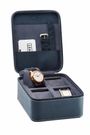 Leanschi 4 slot watch box/blue