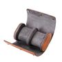 * LEATHER WATCH ROLL 2 / TAN